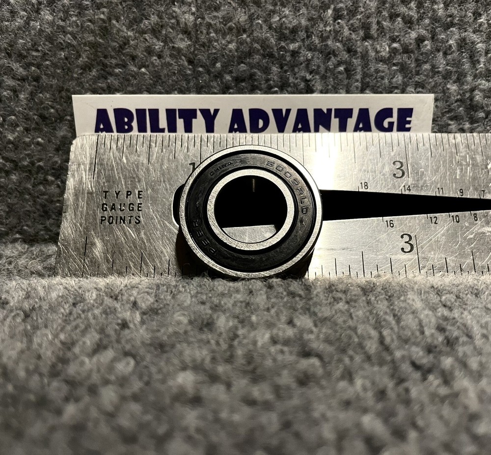 Permobil Ball bearing, 6002-2RS1. Wheel Bearing and Swing Arm. Part #600752.