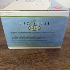 Dry & Store Global ll Hearing Aid Appliance Dehumidifier & Kills Germs READ