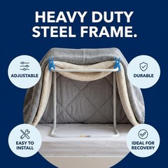 Performore Blanket Lifter For Feet Adjustable 23-31 Inch Bed Cradle Support Bar