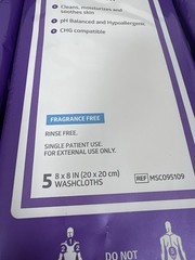 Lot of 6 Medline ReadyBath Select Bathing Cloths Fragrance Free Sealed EXP 3/26