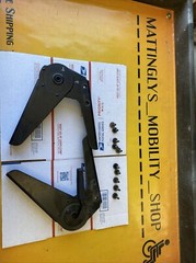 PAIR Pride Jazzy Power Chair Reclining Seat Hinges *L@@K WoW*