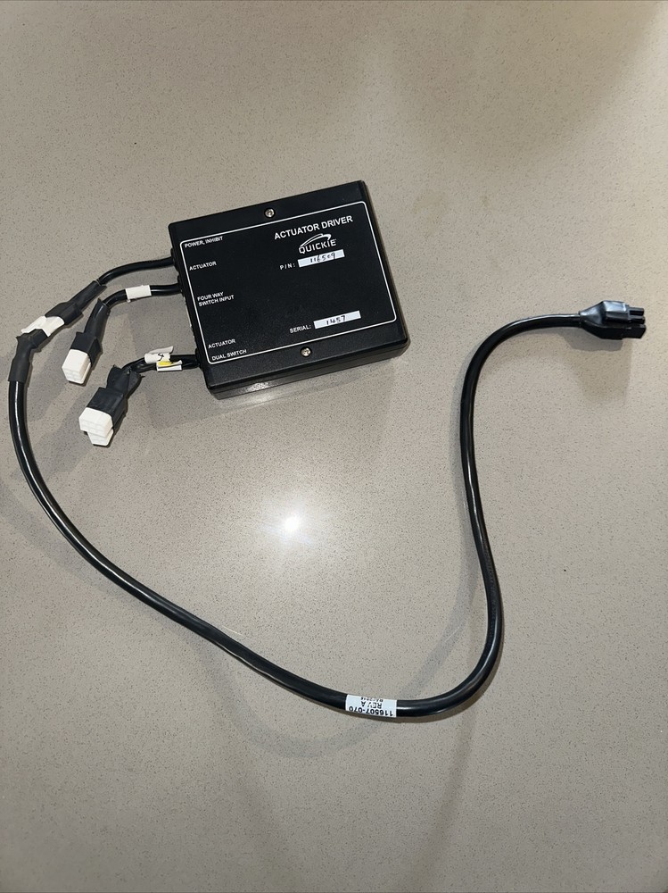 QUICKIE QM 710,715,720, Pulse 3-Axis Tilt Seating Actuator Driver 116509