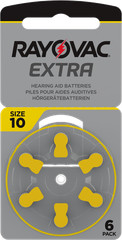 Rayovac Advanced Hearing Aid Batteries Type: p10, p13, p312, p675