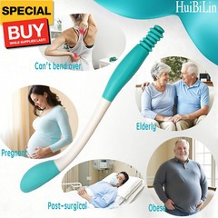 Butt Wiper Tool*2,15.75in Long Toilet Aids for Wiping Bottom,Two Self-Adhesive H