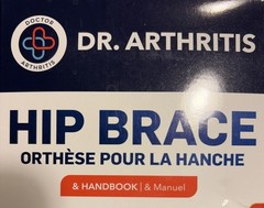 Dr. Arthritis – Hip Brace – S/M – Support Level: Moderate – New in Unopened Box