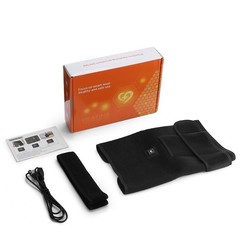 1/2PCS USB Heated Pad Red Light Therapy Hip Wrap for Sciatica Pain Relief