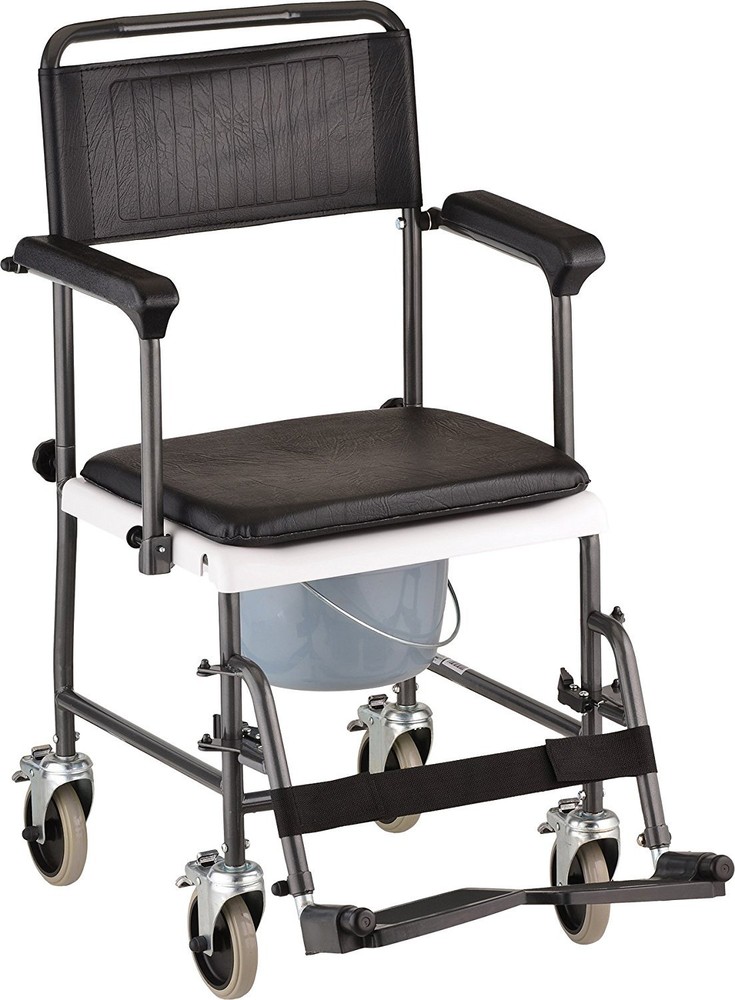 NOVA 8805 Drop Arm Transport Chair Commode
