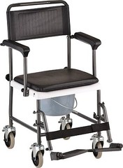 NOVA 8805 Drop Arm Transport Chair Commode