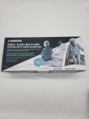 Lunderg Bed & Chair Alarm System Wireless Early Alert Smart Sensor Pad