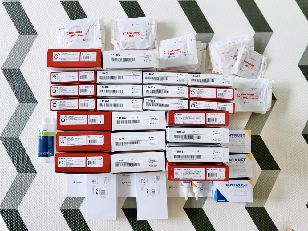 Hollister 18183 14603 Coloplast 120700 Barrier Strip Etc. Ostomy 414-Unit Bundle