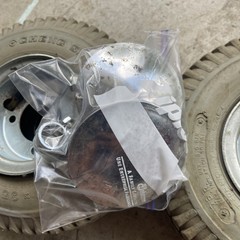 Pair Rear Wheels for Rascal 235, 245, 305, 600,600t,600c, 600f & 600b Good tread