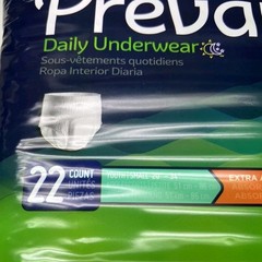 Prevail Daily Underwear Extra Absorbency Youth Small Pull Up 4 Pack 88 Pieces
