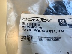 Exos Form II 631 S/M Lumbo-Sacral Othosis back support brace 305631-40