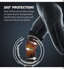 3 Pack POWERLIX Knee Compression Sleeve – Unisex XL Black/Teal
