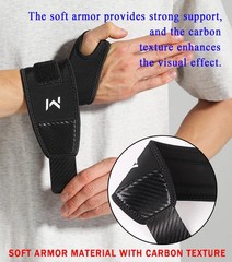 1Pair TFCC Wrist Brace with 1Pair Wristbands, Wrist Support for Tendonitis, S…