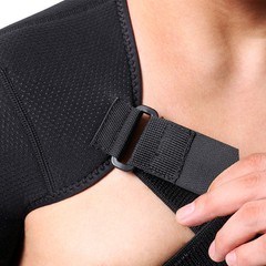 Kuangmi Adjustable Back Shoulder Corrector Support Brace Belt Posture Therapy