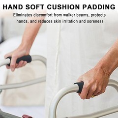 Ergonomic Padded Handle Cushions for Wheelchairs and Walkers, 2 Units,7617