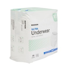 McKesson Adult Disposable Pull On Up Underwear Diapers XL Heavy Absorbency 14 Ct