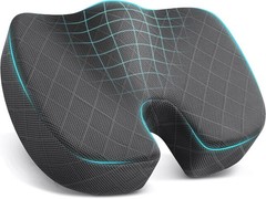 Large Ergonomic Seat Cushion for Sciatica Pain Relief – Machine Washable Design
