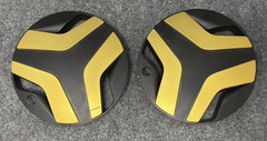 Permobil M3 Power Wheelchair Complete Gold 11-Piece Shroud Wheel Caps #91