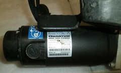 TWO WHEELCHAIR MOTOR QUANTUM DRVASMB1904 AND DRVASMB1903 WITH CASTERS AS PICTURE