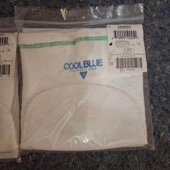 Cool Blue Prosthetic Socks 3-Pack Lot 3-Ply Size 5 6 Green CB3XWSH2 SPS 424443