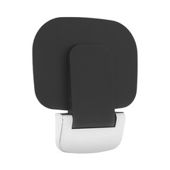 ABS 90° Folding Shower Seat Bench Wall Mounted Seat Foldable Shower Seat