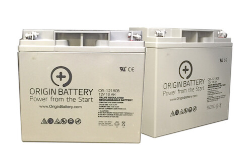 Drive Medical Spitfire EX2 (18AH) Battery Replacement Kit