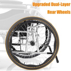 Yuwell H008B Commode Wheel Chair Nuring Wheelchair w/ Toilet Recliner Transport