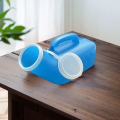 Medline 1000ml Deluxe Male Urinal with Glow-in-Dark Lid