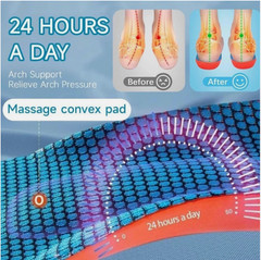 Comfy Sole Insoles for Bunions Orthotic InsoleFlat Feet Back&Heel Pain 235~295cm