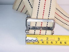 Large Gait Belt W/ Metal Buckle, 58 Inch, White Essential Medical Supply Medline