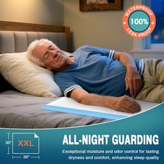 AAY Bed Pads Disposable 30″ x 36″ (100 Count), Extra Large 30″X36″-100, Blue
