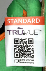 Tru Vue Foot Drop Strap Brace Wedgie AFO Support Green Black Adjustable