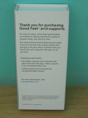 The Good Feet Store Arch Support Insert Relaxer Flex 32.5 262