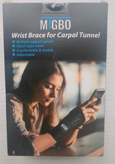 MTGBO Wrist Brace for Carpal Tunnel Left Hand Support S/M Adjustable Splint NEW