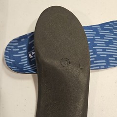 Powerstep Original Full Length Arch Orthotic Insole Size D M7-7.5 W9-9.5