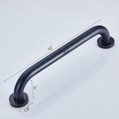Brass Shower Grab Bar, Oil Rubbed Bronze Support Bar Bathroom Hand Rail for H…
