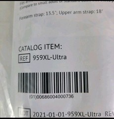 TLC Elbow Splint with Straps 959XL-Ultra Padded Elbow Splint Youth/Adult