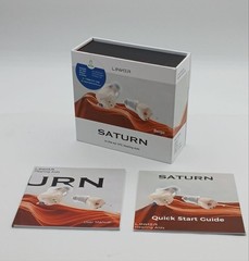LINNER Saturn In-the-Ear OTC Hearing Aids Beige Model F910A New Open Box