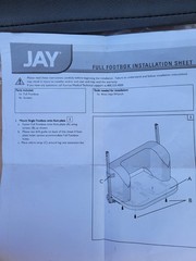 NEW – JAY Full Foot Box for Power Chairs & Wheelchairs Feet Protection Foam Pad