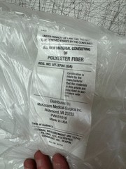 LOT OF 12 McKesson Bed Pillow White Disposable Medical BRAND NEW
