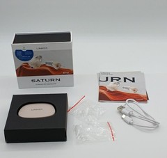 LINNER Saturn In-the-Ear OTC Hearing Aids Beige Model F910A New Open Box