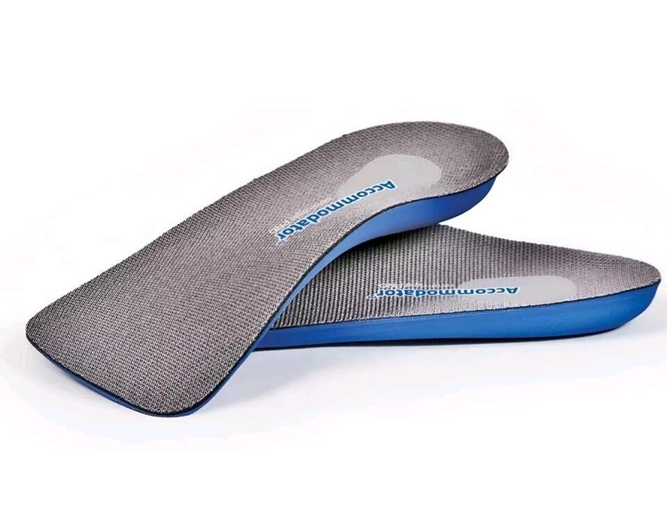 FREEDOM Accommodator Semi-Rigid Pro Orthotics 3/4 Length Mens 11-11.5, Women 13