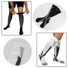 Compression Socks for Men Women 20-30 mmHg Knee High Sports Travel Athletic US