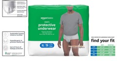 Maximum Absorbency Men’s Incontinence Underwear with Leak & Odor Control
