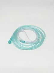 Soft-Touch Vinyl Oxygen Cannula, Cushion Tip, 7′, 5-Pack, Adult