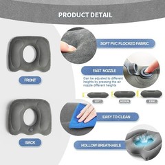 Travel-Friendly Inflatable Seat Cushion – Ergonomic Design & Adjustable Firmness