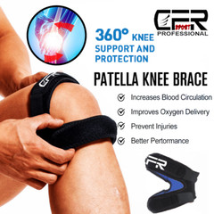 Knee Brace Support Patella Gel Strap Sport Joint Pain Relief Arthritis Running