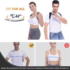 Posture Corrector-Back Brace for Men Women Upper Spine Support Pain Relief Comfy
